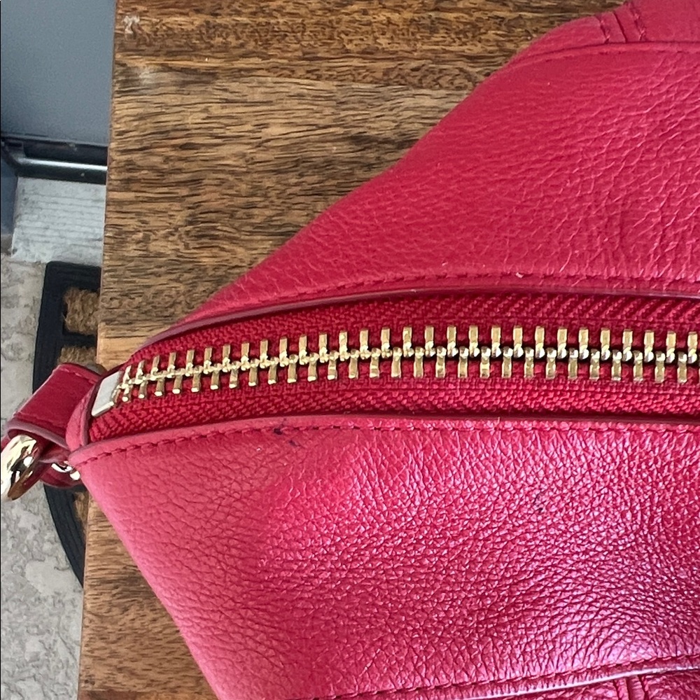 Coach Lenox Satchel Red - Picture 9 of 12